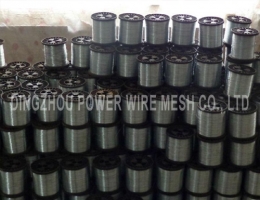 Black iron wire, annealed wire production process