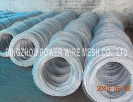 Electric galvanized iron wire