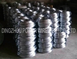 Galvanized wire drawing instead