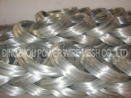 Cold galvanized wire