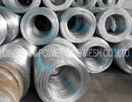 Cold galvanized wire