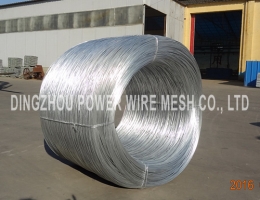 Hot dip galvanized wire