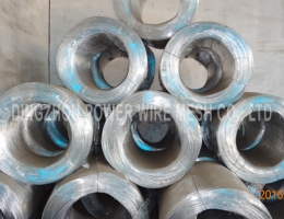 Hot dip galvanized wire