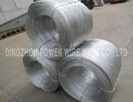 Hot dip galvanized wire