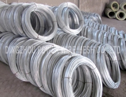 Hot dip galvanized wire