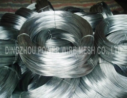 Galvanized wire drawing instead