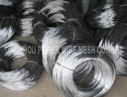 Galvanized wire drawing