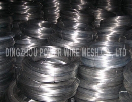 Galvanized wire drawing instead
