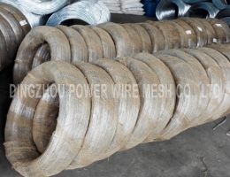 Electric galvanized wire