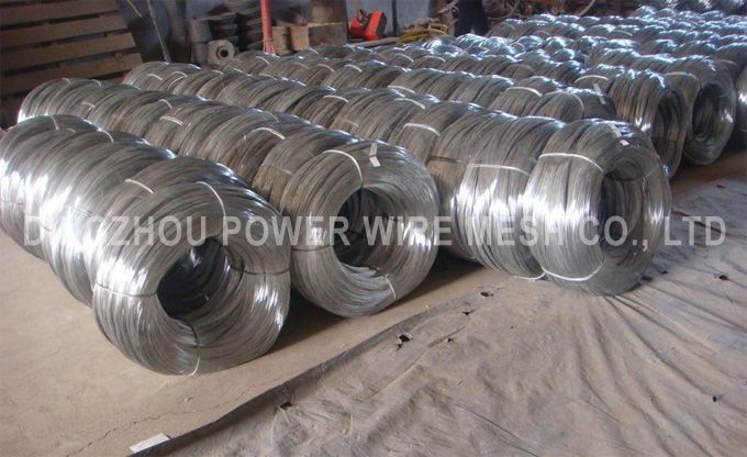 Hot dipped wire